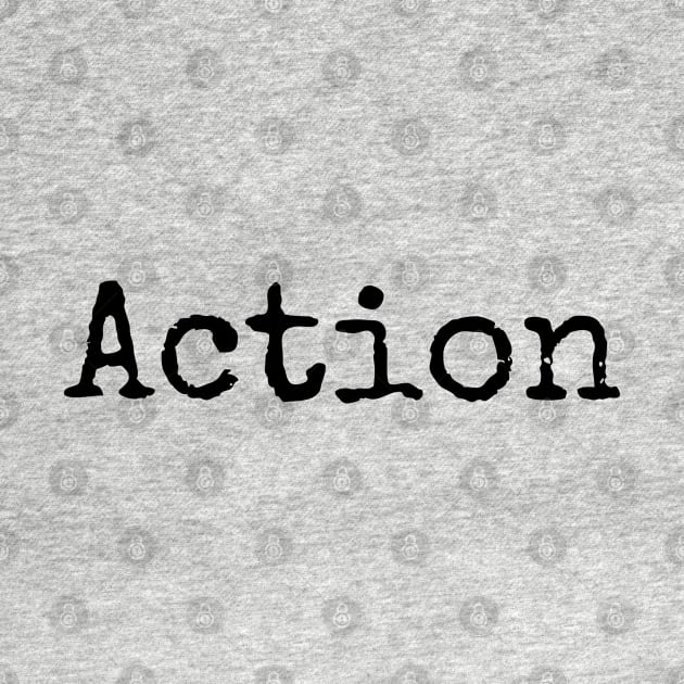 Take Action - Minimalist Motivational Aid by ActionFocus